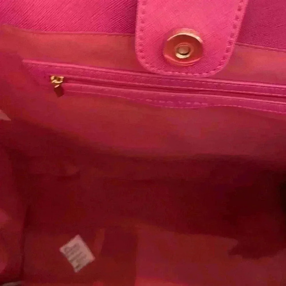 Trina Turk Women's Tote Adjustable Strap Faux Leather Spring Majorelle Garden - Picture 5 of 14